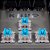Teclado Gamer Mecânico Rgb Led Abnt2 Switch Blue Antighosting Usb 24 Efeitos Teclas Removíveis Para Pc Ps4 Ps5 Xbox One - Imagem 14