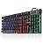 Teclado Gamer Semi Mecânico Multimídia Led Rgb Qwerty Antighosting Usb para Pc Notebook Xbox Series X S Ps4 Ps5 - Imagem 7