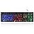 Teclado Gamer Semi Mecânico Multimídia Led Rgb Qwerty Antighosting Usb para Pc Notebook Xbox Series X S Ps4 Ps5 - Imagem 6