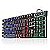 Teclado Gamer Semi Mecânico Multimídia Led Rgb Qwerty Antighosting Usb para Pc Notebook Xbox Series X S Ps4 Ps5 - Imagem 9
