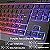Teclado Gamer Semi Mecânico TKL Led Rgb Multimídia Anti Ghosting Abnt2 Usb para Pc Notebook Mac (Branco) - Imagem 9