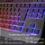 Teclado Gamer Semi Mecânico TKL Led Rgb Multimídia Anti Ghosting Abnt2 Usb para Pc Notebook Mac (Branco) - Imagem 8