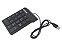 Teclado Numérico USB 18 Teclas Exbom BK-N30 Preto (preto) - Imagem 10