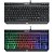 Teclado Semi Mecânico TKL Gamer Led Rgb Multimídia Anti Ghosting Abnt2 Usb para Computador Pc Notebook Mac - Imagem 11