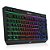Teclado Semi Mecânico TKL Gamer Led Rgb Multimídia Anti Ghosting Abnt2 Usb para Computador Pc Notebook Mac - Imagem 2