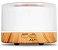 Umidificador Aromatizador De Ar Purificador Luminária Led Rgb 7 Cores com Controle Remoto (Madeira) - Imagem 4