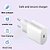 Carregador De Parede Ultra Rápido Com Saída USB-C Power Delivery 20W e Cabo De Carregamento Para iPhone SE X Xr ip - Imagem 8