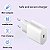 Carregador De Parede Ultra Rápido Com Saída USB-C Power Delivery 20W e Cabo De Carregamento Para iPhone SE X Xr ip - Imagem 7