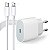 Carregador De Parede Ultra Rápido Com Saída USB-C Power Delivery 20W e Cabo De Carregamento Para iPhone SE X Xr ip - Imagem 1