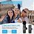 Microphone for Type-C Phone, Plug-Play Wireless Mic with 2 Microphone for USB-C Android Phone Video Re - Imagem 7