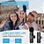 Microphone for Type-C Phone, Plug-Play Wireless Mic with 2 Microphone for USB-C Android Phone Video Re - Imagem 8