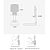 Suporte de Mesa para Celular Ajustável Articulado Tablet Smartphone (Preto) - Imagem 11