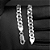 Pulseira grumet 21cm x 8mm - prata 925 - Imagem 2