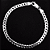 Pulseira grumet 21cm x 5mm - prata 925 - Imagem 4