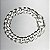 Pulseira grumet 21cm x 13mm fecho gaveta - prata 925 - Imagem 1