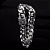 Pulseira elo duplo 21cm x 13mm fecho gaveta - prata 925 - Imagem 3