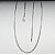 Corrente grumet 70cm x 2mm - prata 925 - Imagem 1