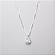 Colar de prata 925 ponto de luz gota - Imagem 4