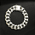 Pulseira grumet 21cm x 16,5mm fecho gaveta - prata 925 - Imagem 4