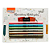 Marcador Artístico BRW Soul Cores Metalizadas - Ideal para papéis escuros com 6 canetas - CA8011 - Imagem 1