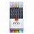 MARCADOR BRUSH PEN - BLISTER C/ 6 CORES PASTEIS BRW BP0004 - Imagem 1