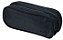 Estojo Nylon 2 ziper preto BRW ET0120 - Imagem 1