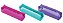 Estojo Transparente Quadrado 1 Zipe Roxo brw ET0432 - Imagem 4