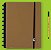 Caderno Inteligente Caramel  Médio - CIMD3092 - Imagem 1