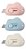 Tilibra - Estilete Mini Nuvem TILIBRA 337161 - Imagem 1