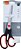TESOURA 17 CM CABO EMBORRACHADO BRW - TE1702 - Imagem 1