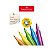 CANETINHA HIDROGRAFICA 12 CORES ESTOJO CARTAO - FABER CASTELL - 15.0112CZF - Imagem 4
