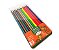 LAPIS DE COR 12 CORES APAGAVEL 6 NEON 6 METALICAS LEO E LEO 72107 - Imagem 4
