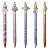 Caneta Gel 0.7mm Apagavel Holic Fantasy tris 904423 - Imagem 2