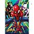 Caderno Brochura Capa Dura Universitário Spider-Man 48 Folhas TILIBRA 143979 - Imagem 3
