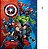 Caderno Brochura Capa Dura Universitário Avengers 48 Folhas 150045 - Imagem 3
