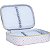 Estojo Box Académie Coração Metalizado Azul TILIBRA 348538 - Imagem 2