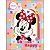 Caderno Brochura Capa Dura Caligrafia Minnie 40 Folhas TILIBRA 149781 - Imagem 2