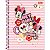 Caderno Espiral Capa Dura Universitário Connect 1 Matéria Minnie 80 Folhas TILIBRA 308081 - Imagem 10