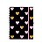 CADERNO COLLEGE ARGOLADO BLACK HEART - MOLIN - 40050 - Imagem 1