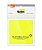 BLOCO SMART NOTES ELETROSTATICO 76X76MM - NEON  30 FLS BRW BA7620 - Imagem 1
