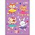 Caderno Brochura Capa Dura 1/4 Sapeca Feminino 48 Folhas TILIBRA 229113 - Imagem 2