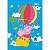Caderno Brochura Capa Dura 1/4 Peppa Pig 80 Folhas TILIBRA 357944 - Imagem 1