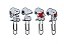Clips Decorado Snoopy 50mm 4 Unidades - Tilibra 392791 - Imagem 2