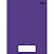 Caderno Brochura Capa Dura Universitário D+ Roxo 96 Folhas - Tilibra - 317373 - Imagem 1