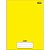 Caderno Brochura Capa Dura Universitário D+ Amarelo 96 Folhas - Tilibra - 116807 - Imagem 1