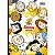 Caderno Brochura Capa Dura Colegial Snoopy 80 Folhas - TILIBRA 395234 - Imagem 4
