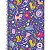 Caderno Espiral Capa Dura Universitário 1 Matéria Pepper Feminino 80 Folhas TILIBRA - 179914 - Imagem 2