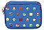 Estojo Box Infantil Escolar Mario E Luigi Azul - Imagem 2