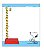 Bloco Tilembrete Snoopy 80X91mm 100 Folhas- TILIBRA 395196 - Imagem 1