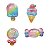 Pins Glassy Holic Charm – 4 Variações - Tris 916839 - Imagem 4